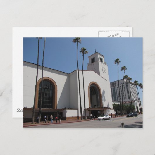 Carte Postale Station Union (Devant / Derrière)