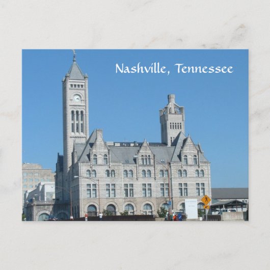 Carte Postale Station Union de Nashville (Devant)
