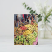 Carte Postale Stationnement de fruits et légumes (Debout devant)