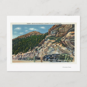 Carte Postale Stationnement Vue du Sommet