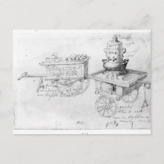 Carte Postale Stations de bière à bière et de vin chaud pour Aîn (Devant)