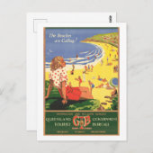 Carte Postale Stations de surf - Australie (Devant / Derrière)