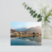 Carte Postale Stations Interlaken West et rivière (Debout devant)