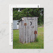 Carte Postale Stations Out House prêtes (Devant / Derrière)