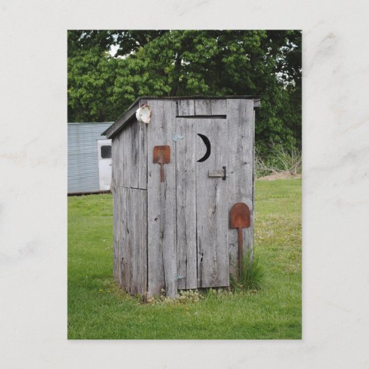 Carte Postale Stations Out House prêtes (Devant)