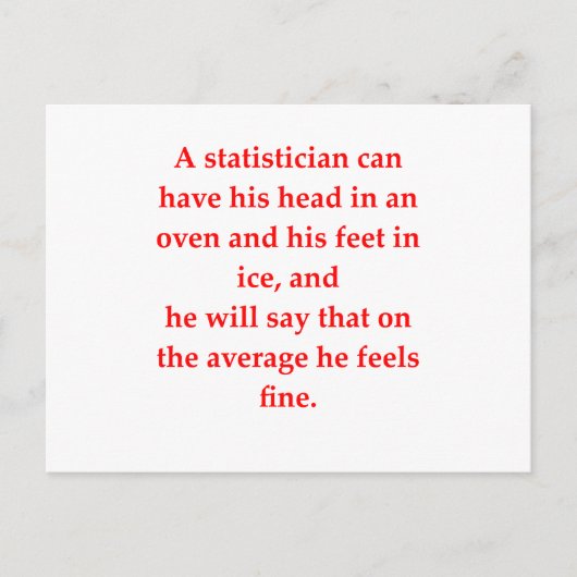 Carte Postale statistiques (Devant)