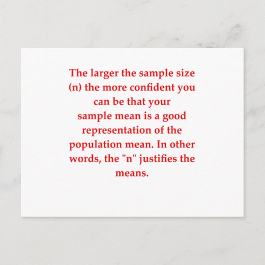 Carte Postale statistiques (Devant)