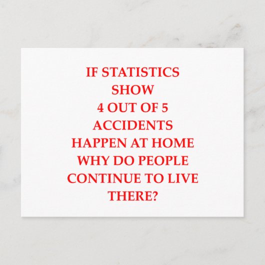 Carte Postale statistiques (Devant)