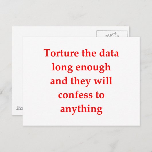 Carte Postale statistiques (Devant / Derrière)