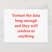 Carte Postale statistiques (Devant)