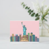 Carte Postale Statue (Debout devant)