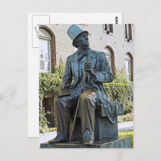 Carte Postale Statue (Devant / Derrière)