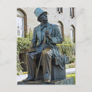Carte Postale Statue