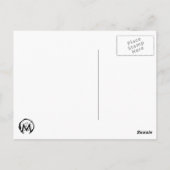 Carte Postale Statue (Dos)