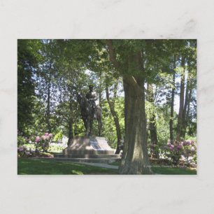 Carte Postale Statue
