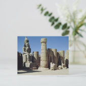 Carte Postale Statue assise de Ramesses II (Debout devant)