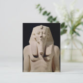 Carte Postale Statue assise Sesostris I, à l'origine mortuaire (Debout devant)