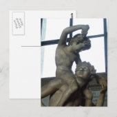 Carte Postale Statue Bacchus au Vatican ~ Rome, Italie (Devant / Derrière)