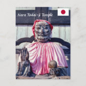 Carte Postale Statue bouddhiste de Pindola Bharadvaja - Nara, Ja (Devant)