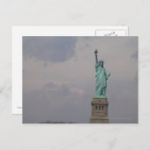 Carte Postale Statue centrale de la liberté (Devant / Derrière)