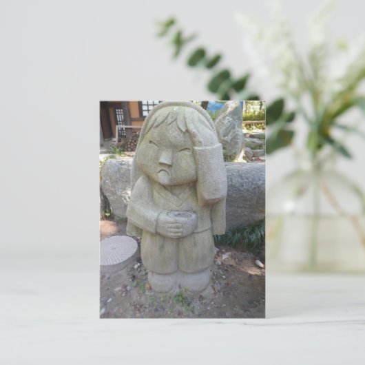 Carte Postale Statue coréenne (4) (Debout devant)