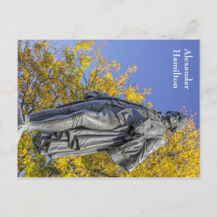 Carte Postale Statue d'Alexander Hamilton