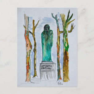 Carte Postale Statue de Balzac par Rodin   Paris, France
