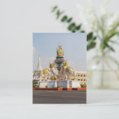 Carte Postale Statue de Bangkok en Thaïlande (Debout devant)