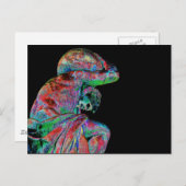 Carte Postale Statue de Bismarck, Berlin, Atlas de Dieu grec, Co (Devant / Derrière)