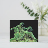 Carte Postale Statue de Bismarck, Berlin, Sibyl, Read, Sphinx (p (Debout devant)