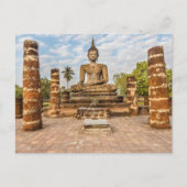 Carte Postale Statue de Bouddha, Wat Mahathat (Devant)