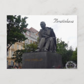 Carte Postale statue de bratislava hviezdoslav (Devant)