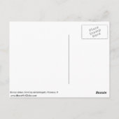 Carte Postale Statue de bronze, David par Michel-Ange, Florence, (Dos)