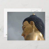 Carte Postale statue de Buddha Dordenma (Devant / Derrière)