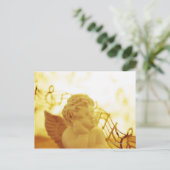 Carte Postale Statue de Cherub (Debout devant)