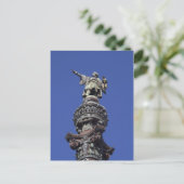 Carte Postale Statue de Columbus, Barcelone (Debout devant)
