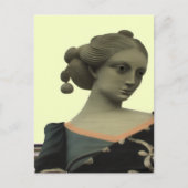 Carte Postale Statue de dame (Devant)