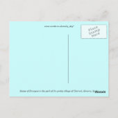 Carte Postale Statue de Dionysos - Chirivel, Almeria, Espagne (Dos)