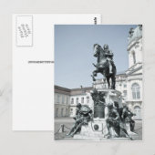 Carte Postale Statue de Frédéric-Guillaume Ier à Berlin (Devant / Derrière)