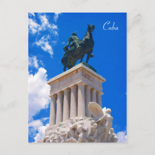 Carte Postale statue de havane