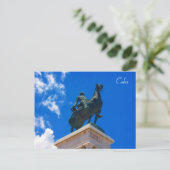 Carte Postale statue de havane (Debout devant)