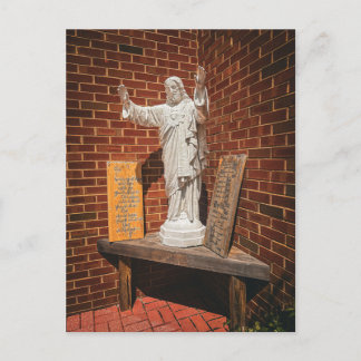 Carte Postale Statue de Jésus aux bras ouverts
