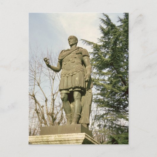 Carte Postale Statue de Jules César (Devant)