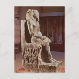 Carte Postale Statue de Khafre enthérée
