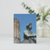 Carte Postale Statue de la déesse Diana à Pompéi (Debout devant)