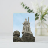 Carte Postale Statue de la Force à Bamberg (Debout devant)