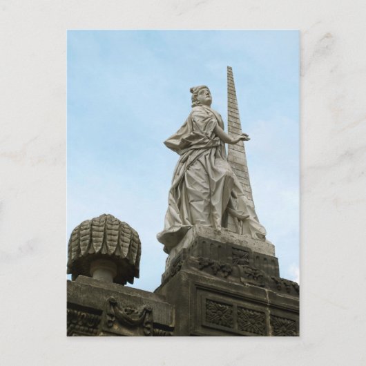 Carte Postale Statue de la Force à Bamberg (Devant)
