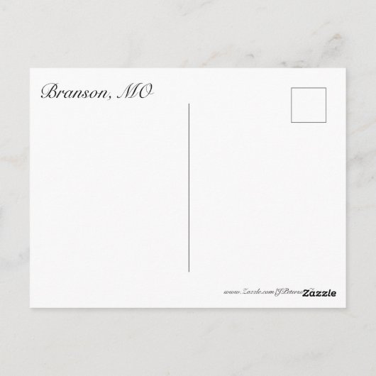 Carte Postale Statue de la Gorille #2 (Dos)