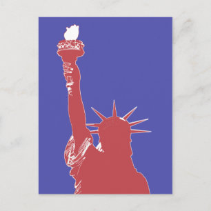 Carte postale Statue de la Liberté