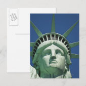 Carte Postale Statue de la Liberté (Devant / Derrière)